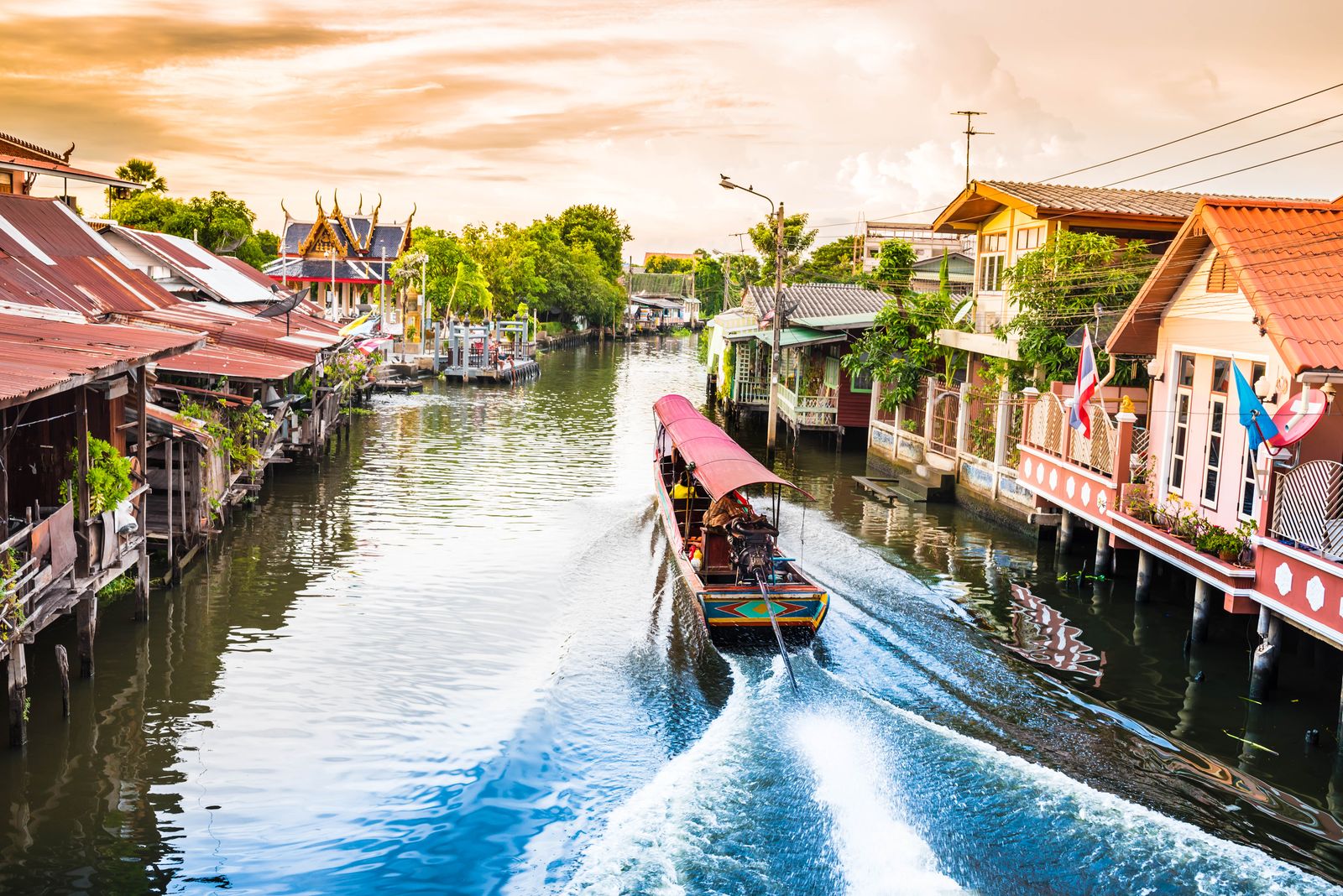 klong tour thailand